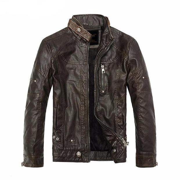 West Louis™ Moto Vintage Jackets  - West Louis