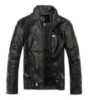 West Louis™ Moto Vintage Jackets Black / M - West Louis