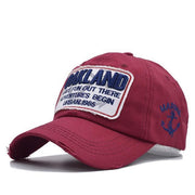 West Louis™ Snapback Casquette Homme Dad Hat Wine red - West Louis