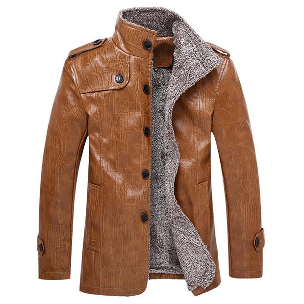 West Louis™ Winter Men's Leather Jackets