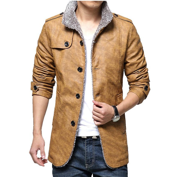 West Louis™ Winter Men's Leather Jackets