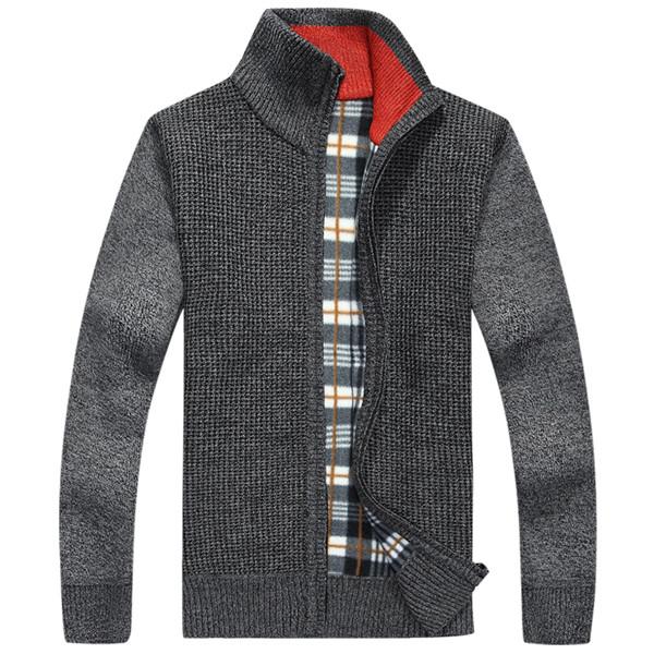 West Louis™ Cardigan Sweater Deep grey / M - West Louis