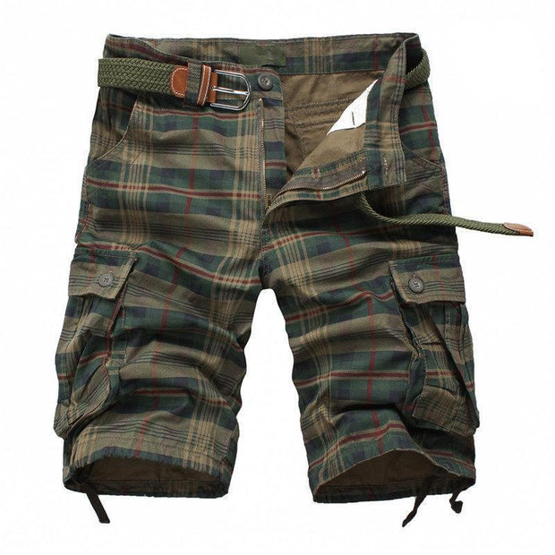 West Louis™ Fashion Plaid Shorts  - West Louis