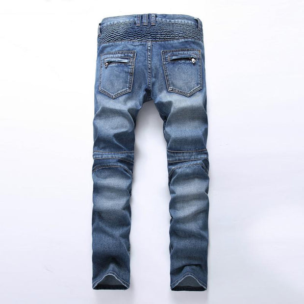 West Louis™ High Quality Brand Jeans  - West Louis