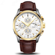 West Louis™ Haut Gold & White & Brown Leather - West Louis