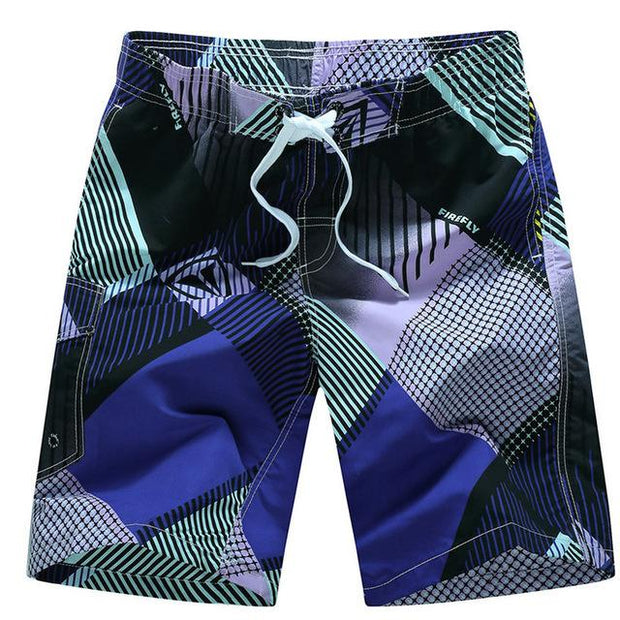 West Louis™ Quick Dry Printing Board Shorts Purple / M - West Louis