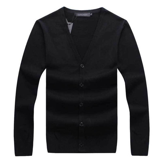 West Louis™ Cardigan Soft Easy Match Sweater Black / M - West Louis