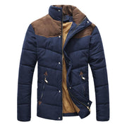 West Louis™  Banded Collar Padded Down Jacket  - West Louis