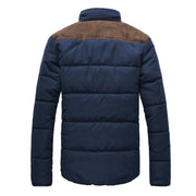 West Louis™  Banded Collar Padded Down Jacket  - West Louis