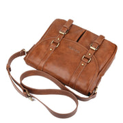 West Louis™ Brand Leather Briefcase
