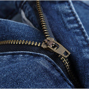 West Louis™ Denim Ripped Slim Jeans  - West Louis