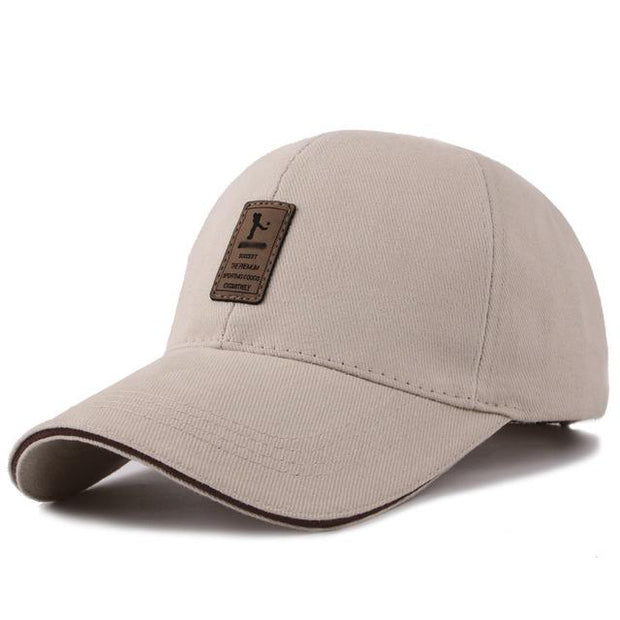 West Louis™ Cotton Casual Golf Hat Beige - West Louis