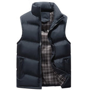 West Louis™ Brand Winter Cotton-Padded Vest