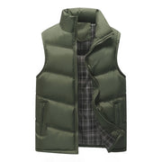 West Louis™ Brand Winter Cotton-Padded Vest