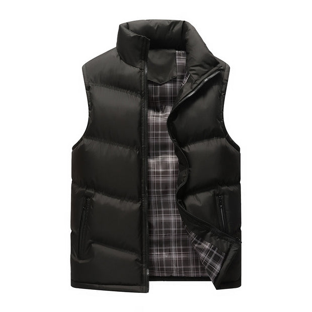 West Louis™ Brand Winter Cotton-Padded Vest