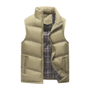 West Louis™ Brand Winter Cotton-Padded Vest