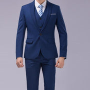 West Louis™ - Luxury Slim Fit 3-pieces Suit(Jacket+Vest+Pants)  - West Louis