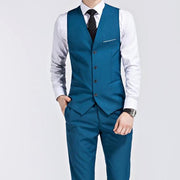 West Louis™ - Luxury Slim Fit 3-pieces Suit(Jacket+Vest+Pants)  - West Louis