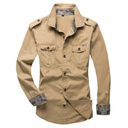 West Louis™ Modern Military Long Sleeve Shirt