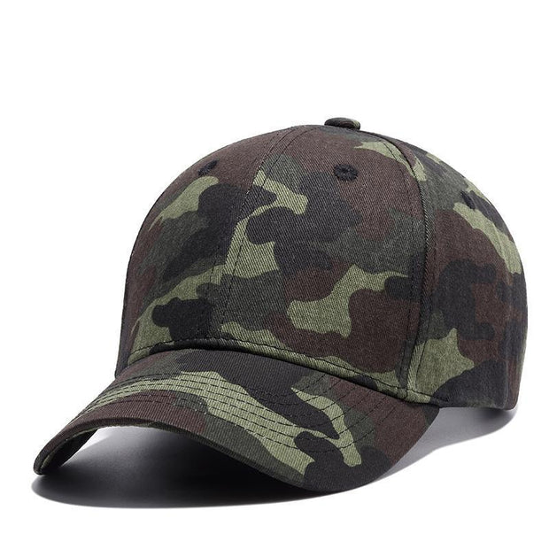 West Louis™ Army Green Camouflage Baseball Cap  - West Louis
