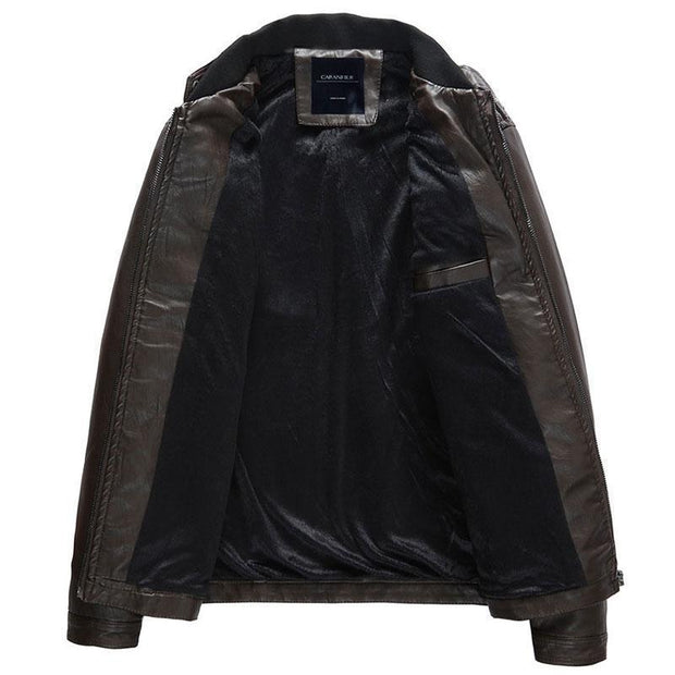 West Louis™ PU Spring Leather Jackets  - West Louis