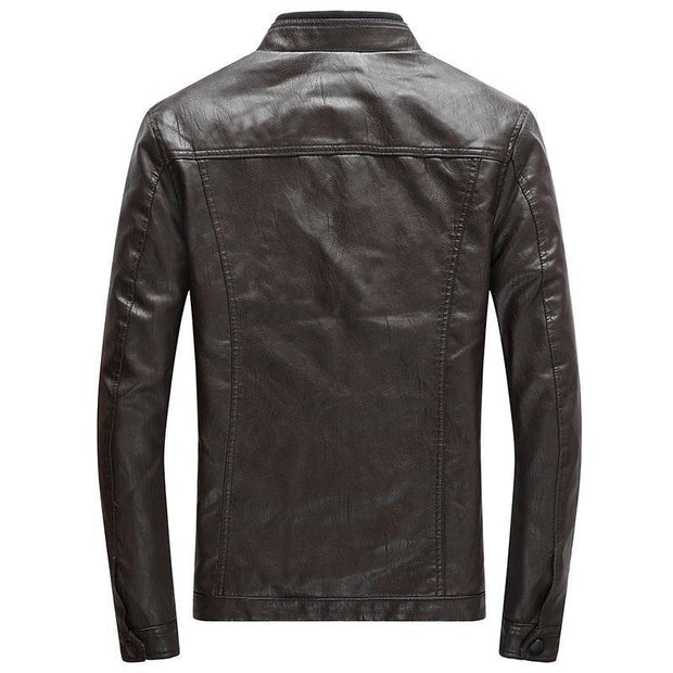 West Louis™ PU Spring Leather Jackets  - West Louis