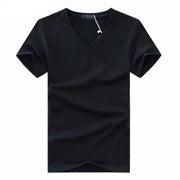 West Louis™ Men V-Neck T-Shirt Black / S - West Louis