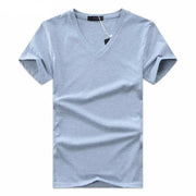 West Louis™ Men V-Neck T-Shirt Gray / S - West Louis