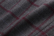 West Louis™ Formal Plaid Wool Blazer