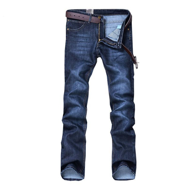 West Louis™ Men's Cotton Casual Jeans Blue / 28 - West Louis