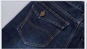 West Louis™ Men's Cotton Casual Jeans  - West Louis