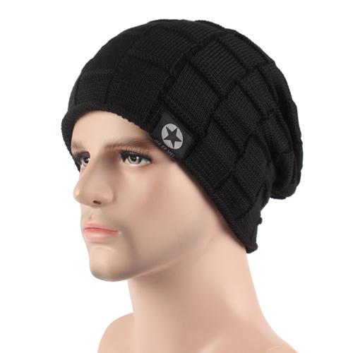 West Louis™ Knitted Beanie black - West Louis