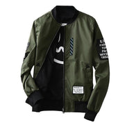 West Louis™ Bomber Fashion Overcoat Green / M - West Louis