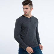 West Louis™ Stylish Slim Fit Long Sleeve T-Shirt  - West Louis