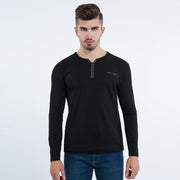 West Louis™ Stylish Slim Fit Long Sleeve T-Shirt Black / M - West Louis