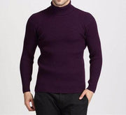 West Louis™ Winter Thick Warm 100% Cashmere Sweater Purple / S - West Louis