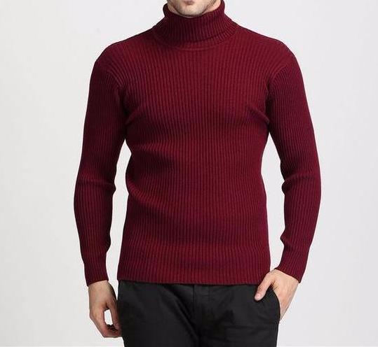 West Louis™ Winter Thick Warm 100% Cashmere Sweater Red / S - West Louis