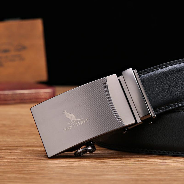 West Louis™ Genuine Leather Luxury Strap Male  - West Louis