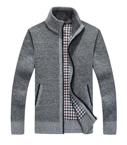 West Louis™ Knitwear Autumn Sweater Light Grey / XL - West Louis