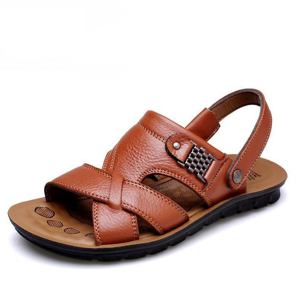 West Louis™ Air/Soft Flip Flops Elastic Sandals Yellow brown / 7 - West Louis