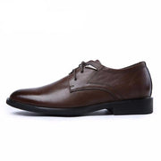 West Louis™ High Quality Genuine Leather Dress Shoes Dark Brown / 10 - West Louis