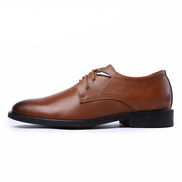 West Louis™ High Quality Genuine Leather Dress Shoes light brown / 10 - West Louis
