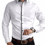 West Louis™ Top Quality Slim Fit Cotton Shirts  - West Louis