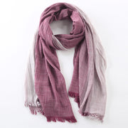 West Louis™ Plaid Woven Wrinkled Scarf