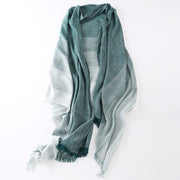 West Louis™ Plaid Woven Wrinkled Scarf