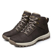 West Louis™  Warm Fashion Male Rubber Winter Boots Dark Brown / 6.5 - West Louis