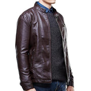 West Louis™ Top Quality PU Leather Jacket  - West Louis