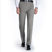 West Louis™ Business Casual Leisure Long Trousers Light Gray / 29 - West Louis