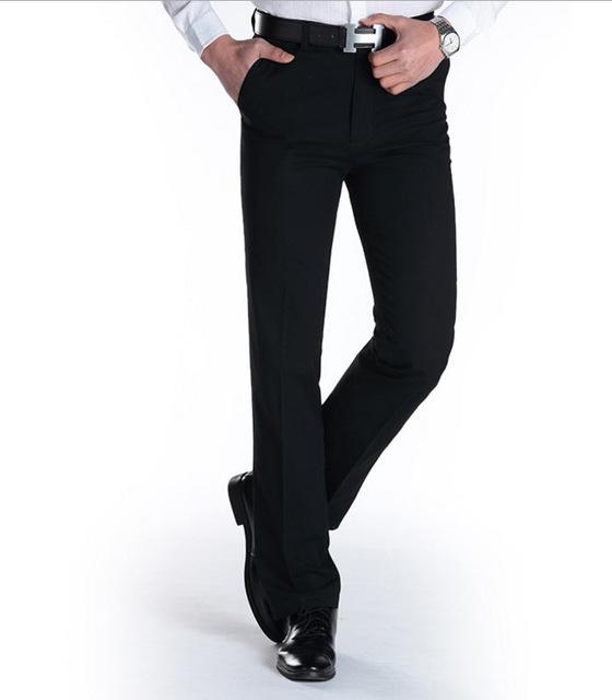 West Louis™ Business Casual Leisure Long Trousers Black / 29 - West Louis