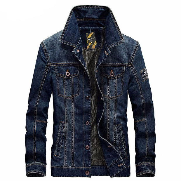 West Louis™American Legend Denim Jacket  - West Louis